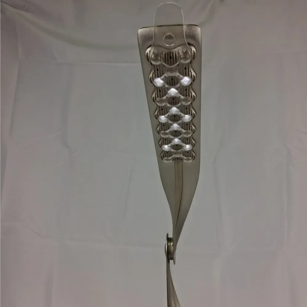 Herman Miller Leaf Personal LED Desk Lamp Silver Yves Behar Dimmable Table Light